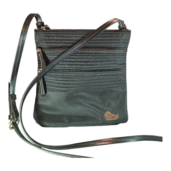 Dooney & Bourke Black Crossbody Bag One Size with Pink Lining - Picture 5 of 16